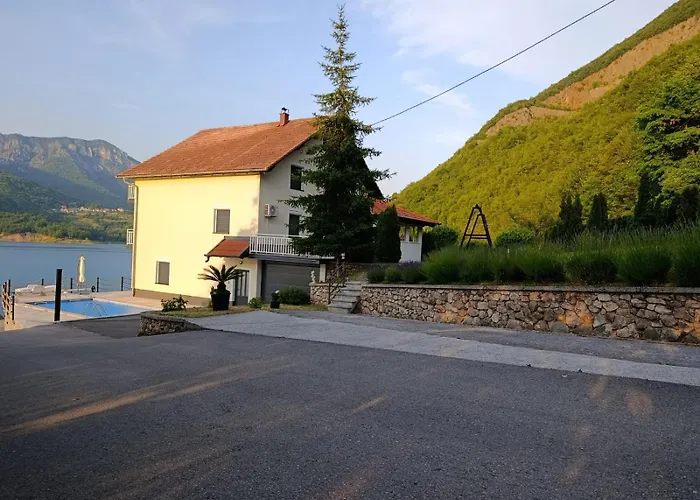 公寓 Oaza Mira - Apartment With Lake View & Private Pool Kovacevo Polje